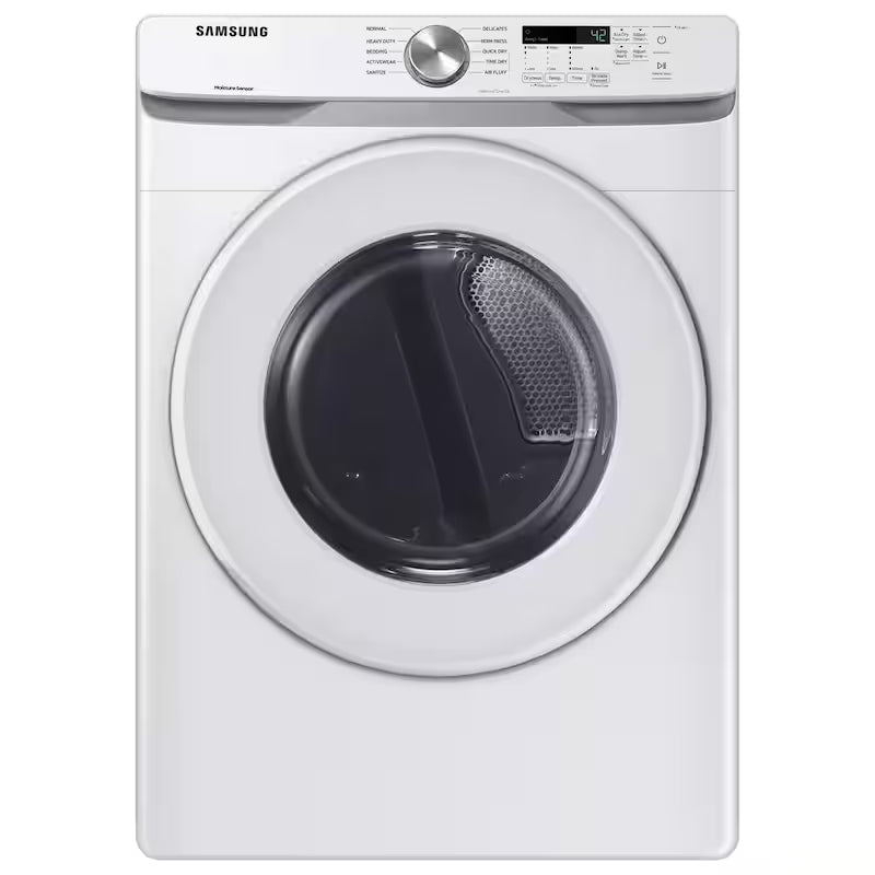 7.5 cu. ft. Vented Electric Dryer with Sensor Dry in White Z8247