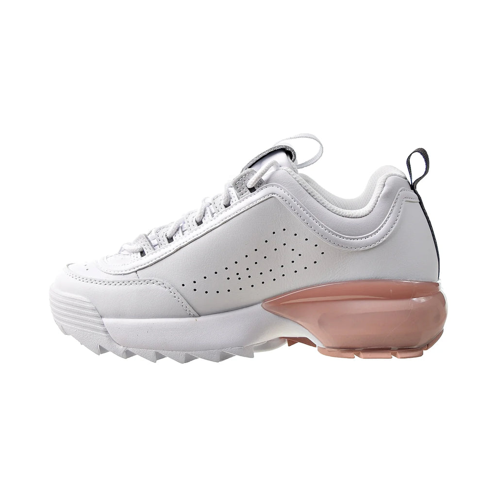 White-Deep Mahogany-Misty Rose Women's Shoes O22395
