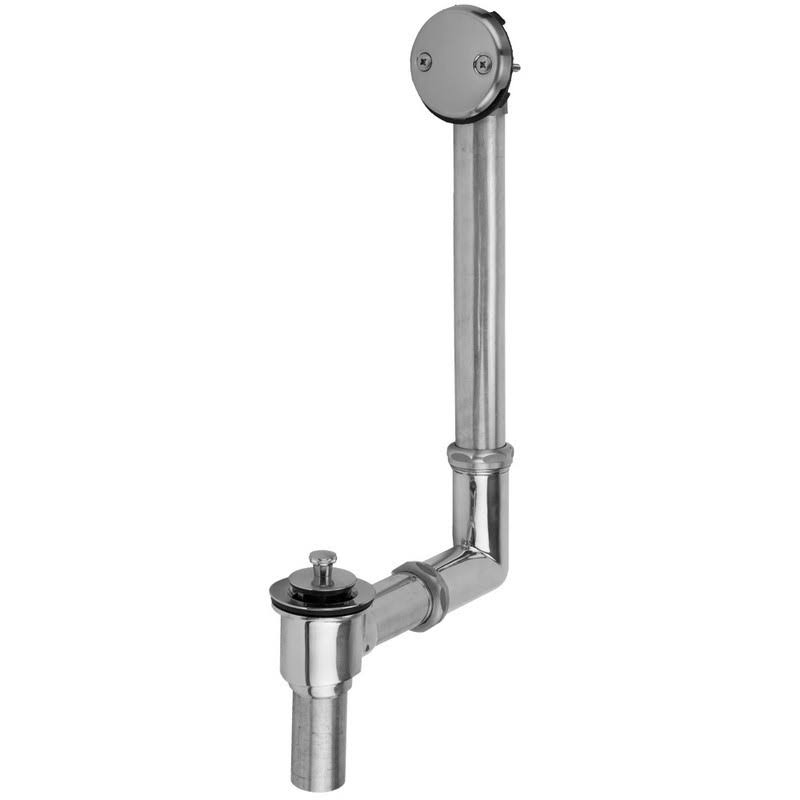 Polished Nickel Two Hole Tub Waste Y96469