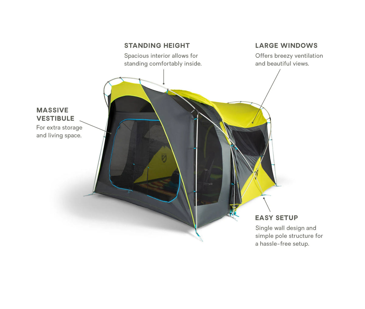6-Person Camping Tent H214613