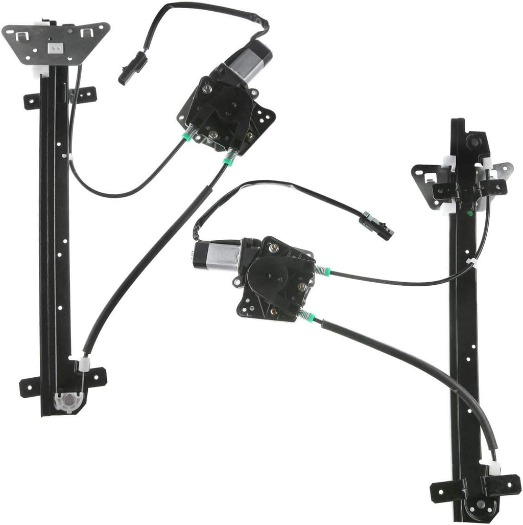 Power Window Regulator with Motor Compatible with Dodge Dakota 2000-2004 Durango 1998-2003 Front Driver and Passenger Side R6612