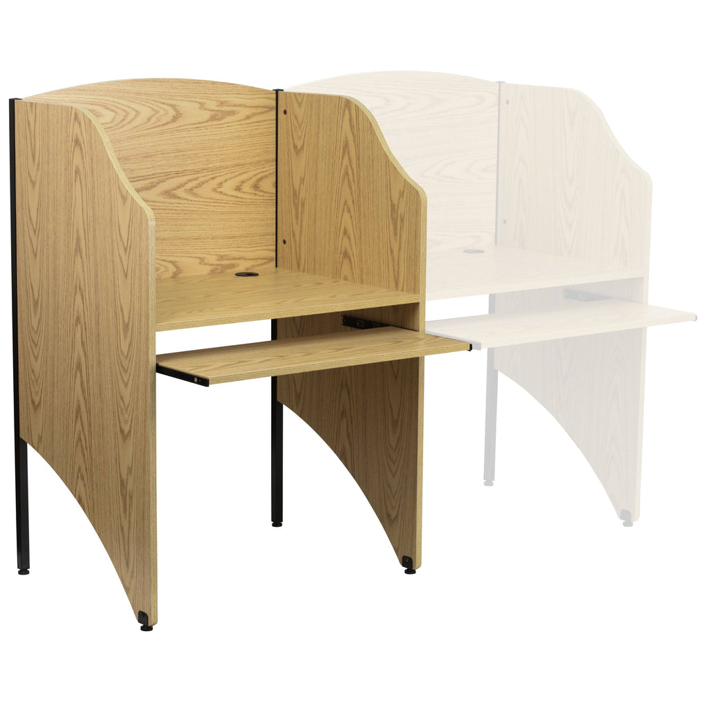 Oak Study Carrel F309003