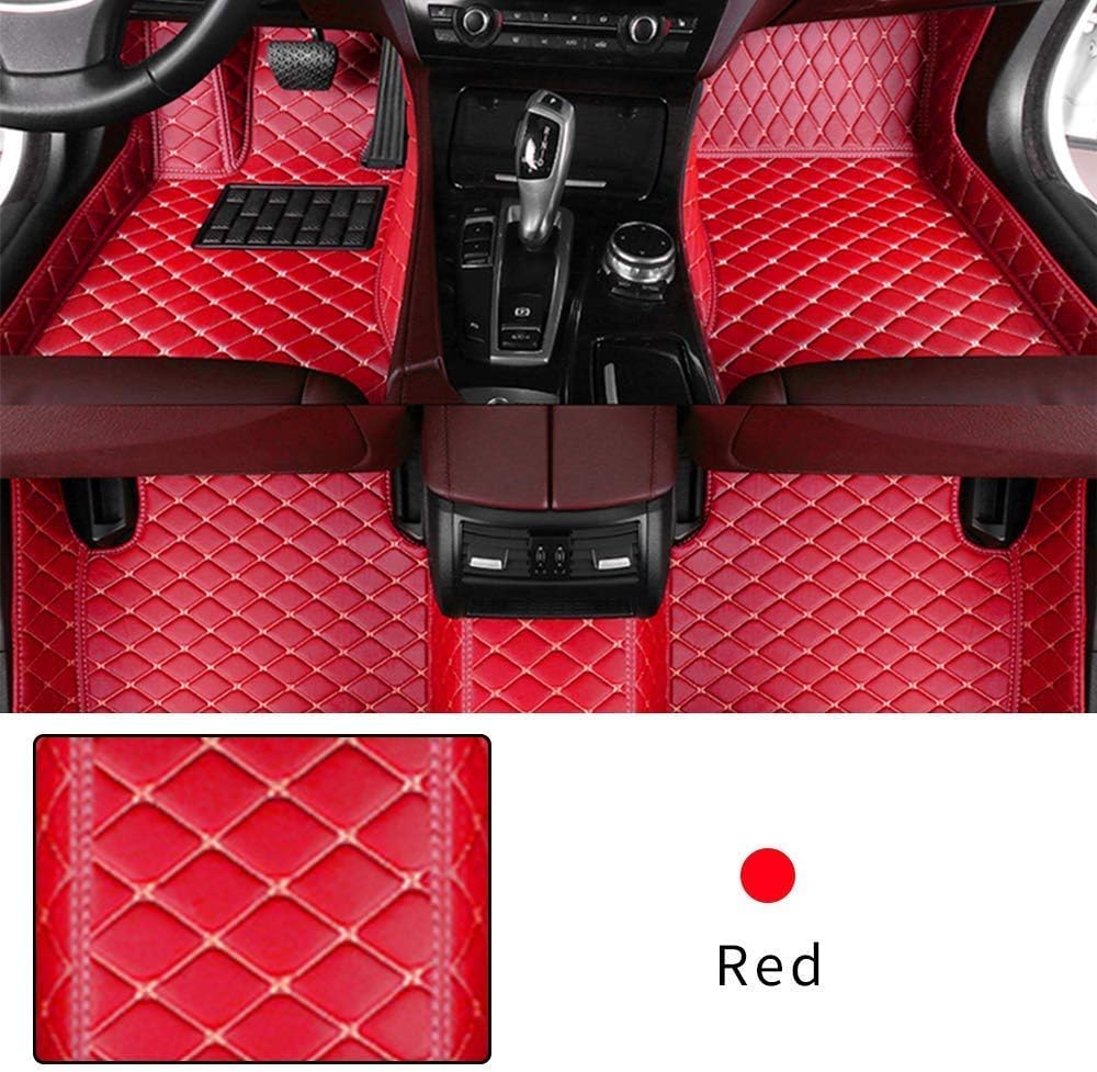 Black Red Heavy Duty XPE Car Floor Mat P954