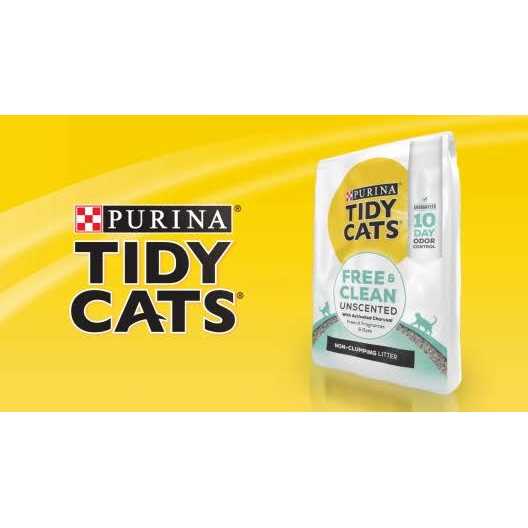 Unscented Non Clumping Cat Litter with Activated Charcoal R93454