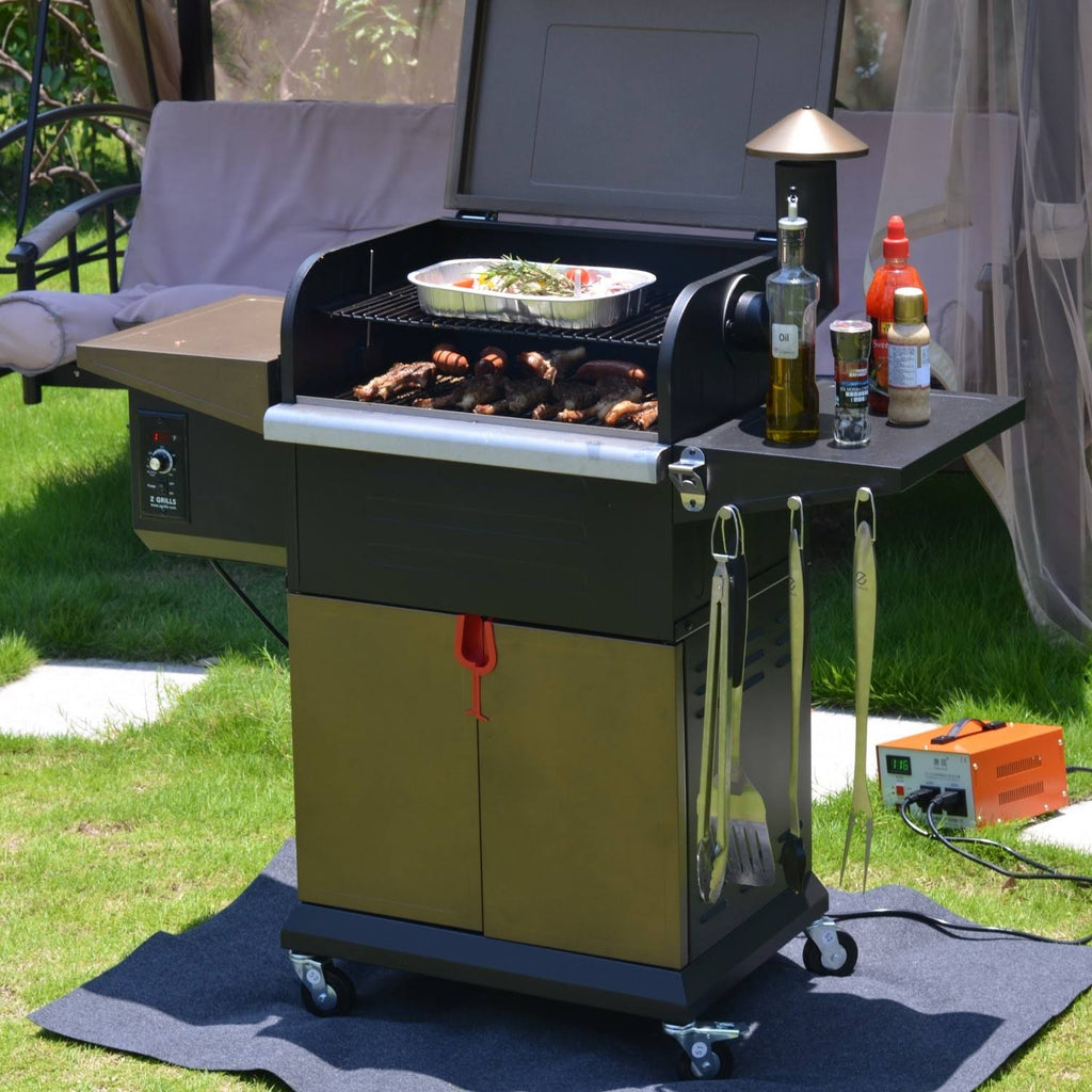 600d Wood Pellet Grill Smoker F1530
