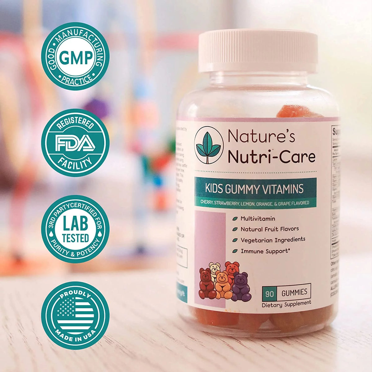 Kids Multivitamin Gummies with Vitamin C & D D386180