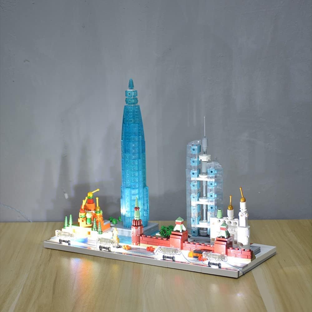 Building Blocks Set and Skyline City Architecture Building Bricks Set H849