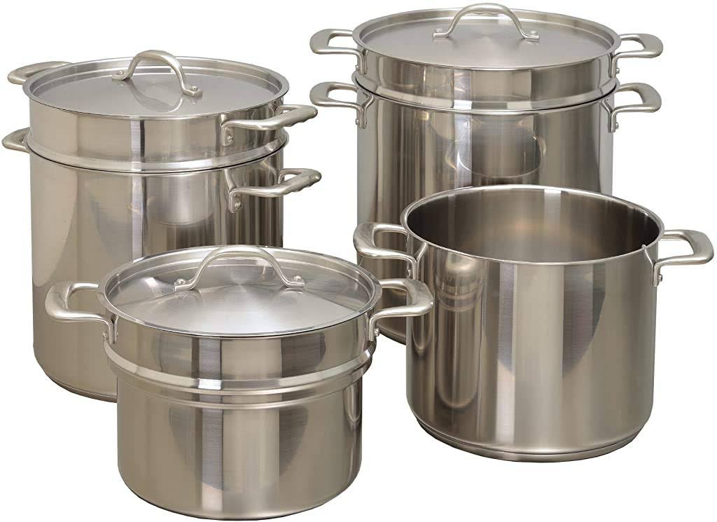 Double Boiler Stock Pot with Lid I644