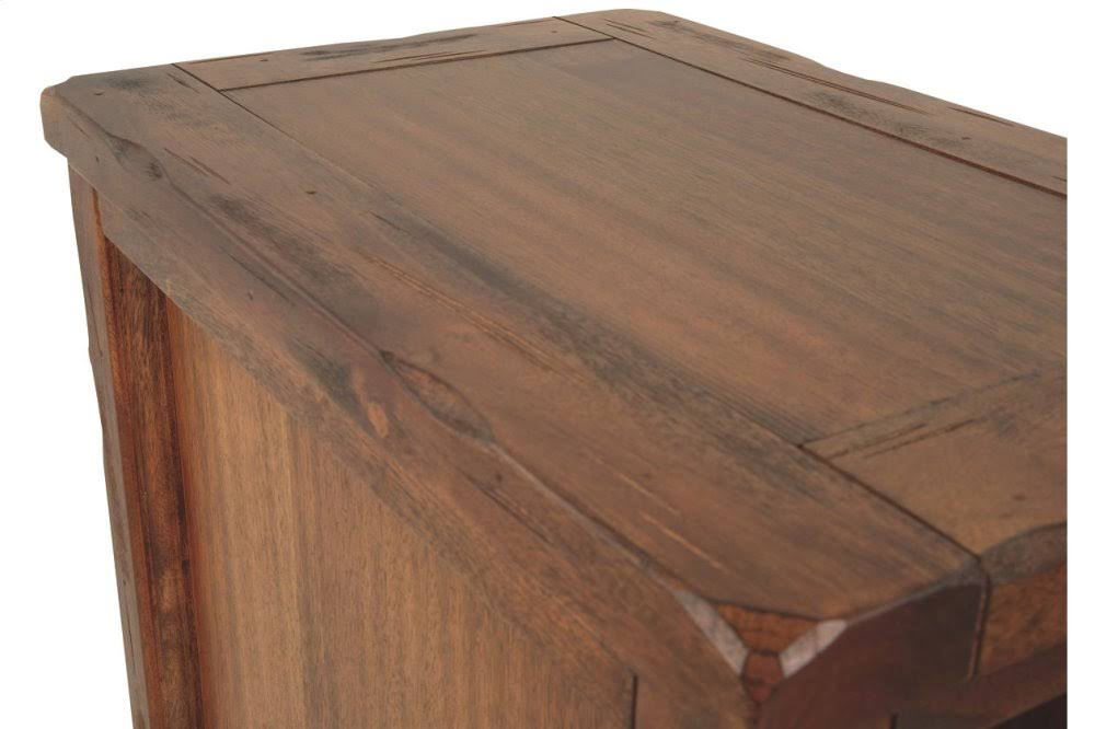 Medium Brown Chair Side End Table B419385