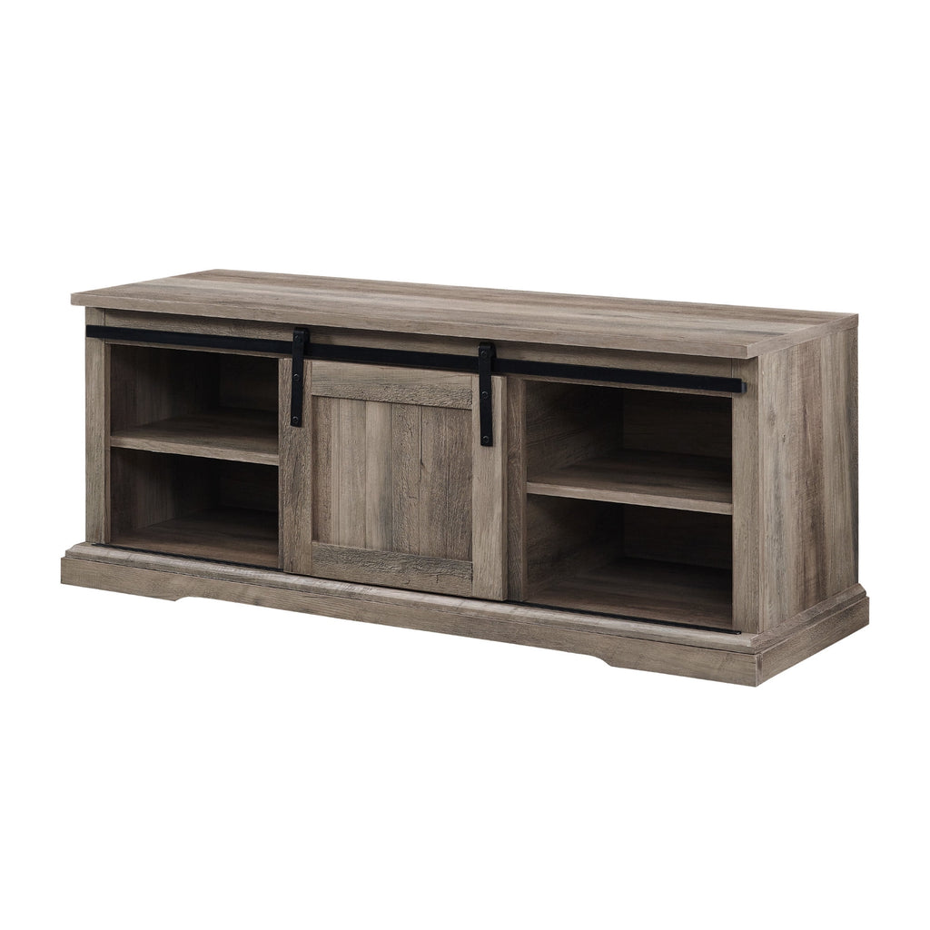 Gray Wash Storage Bench C346925