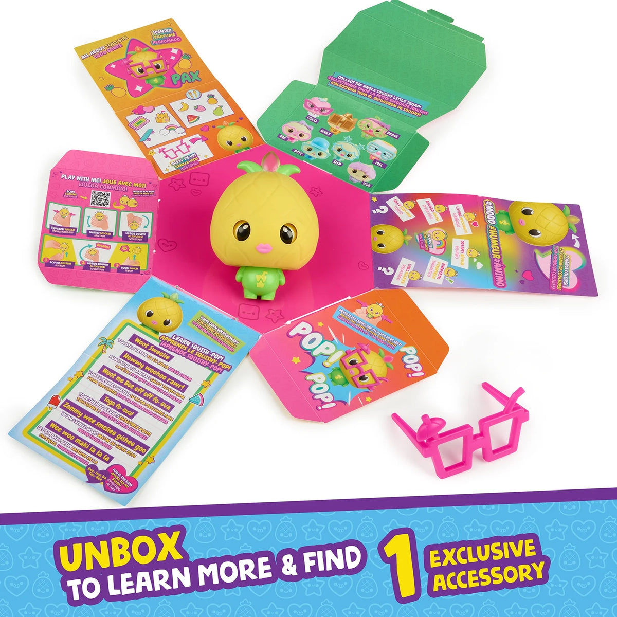 Pineapple Interactive Doll Collectible With Accessories K10398