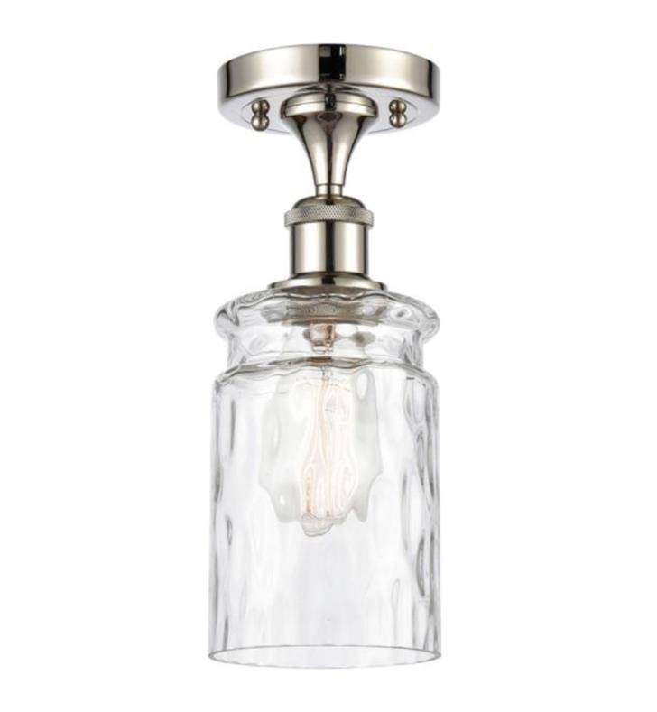 Antique Copper Semi-Flush Mount Light W126899