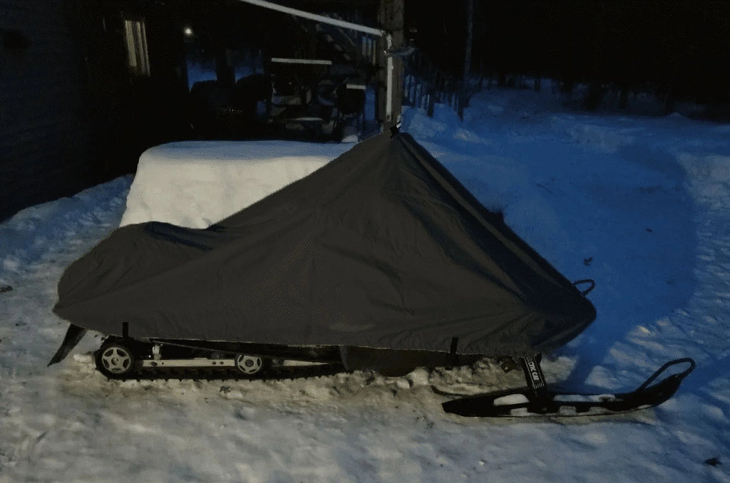 Black Snowmobile Cover R885675
