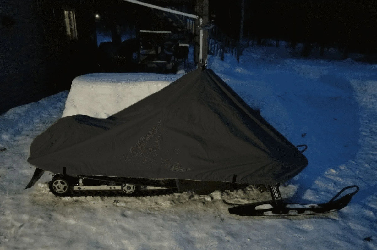 Black Snowmobile Cover R885675