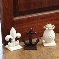 Cream Cast Iron Doorstop E226