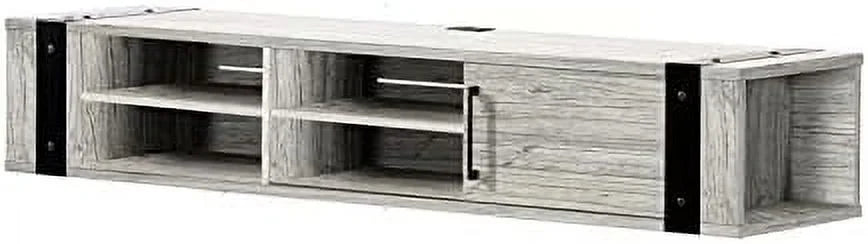 Floating TV Entertainment Center with Drawers and Storage Shelves A4254