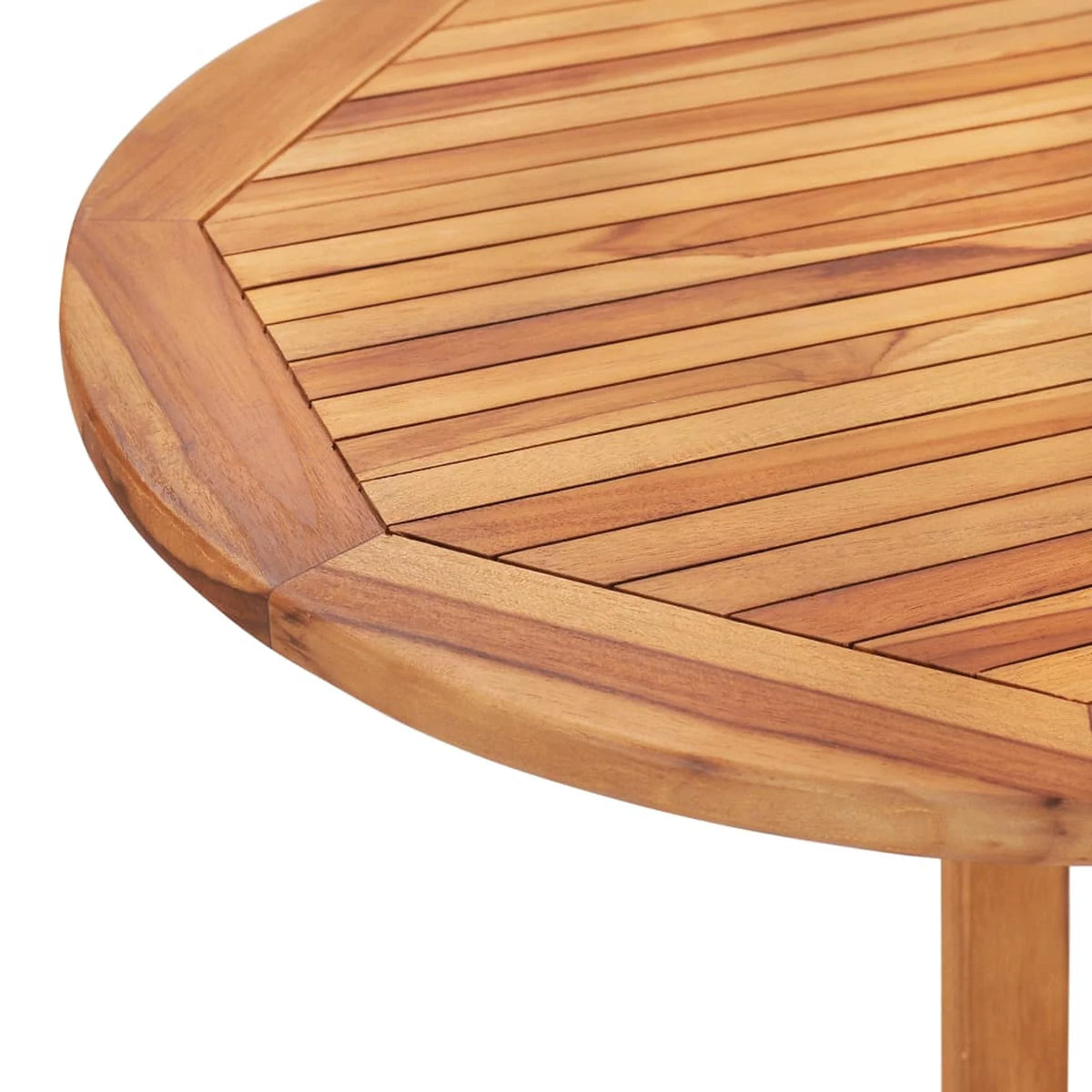 Folding Extendable Teak Wood Oval Outdoor Dining Table A3358