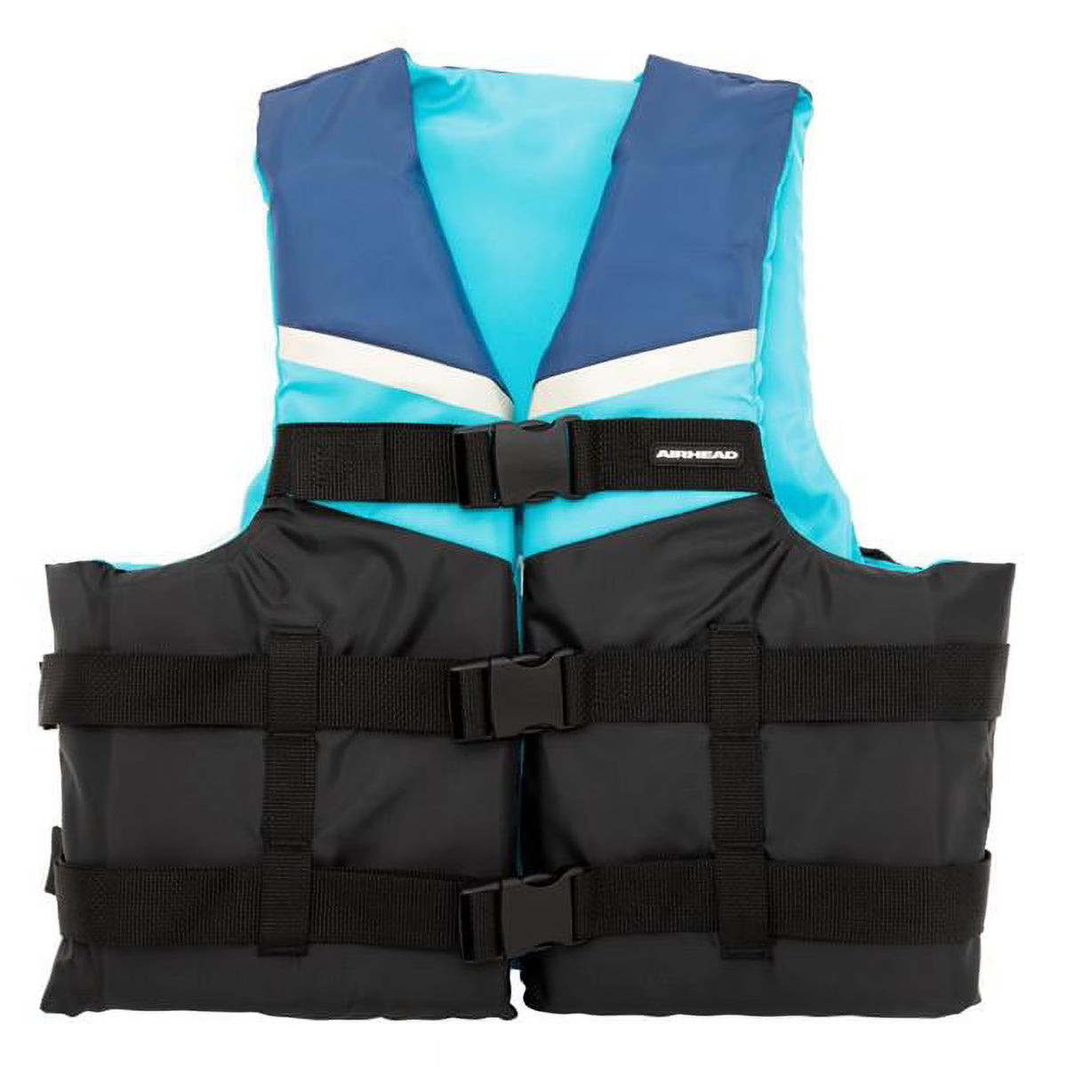 Blue, Black & Grey Safety Vest V292