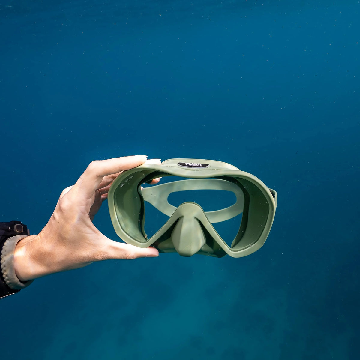 Gunmetal Scuba Diving Mask N83376