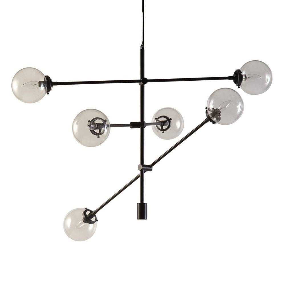 Bronze Sputnik Chandelier C9175