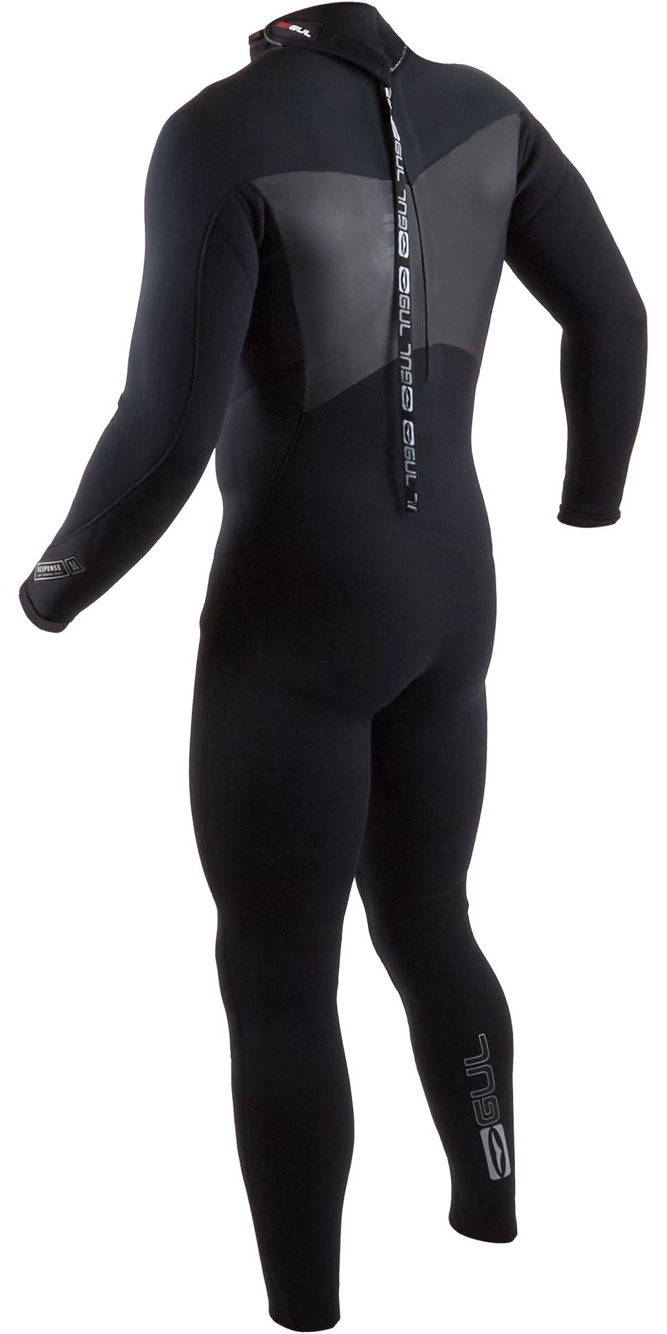 3/2mm Back Zip Wetsuit Black E751238