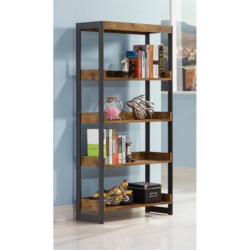 Rustic Desk and Bookshelf Set H35387
