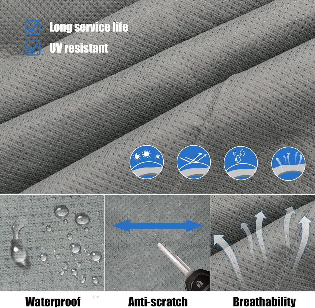 6 Layers Windproof Anti-Scratch UV Resistant Travel Trailer Cover V176