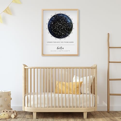 Custom Star Map Unframed Star Prints F811801