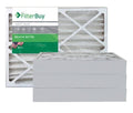 Silver MERV 8 24x28x4 Pleated AC Furnace Air Filter, Pack of 4 Q825