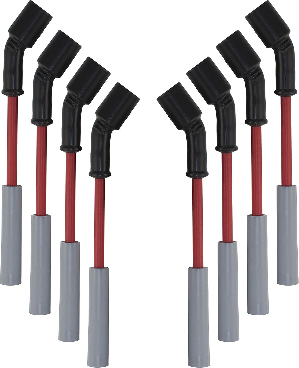 Red LSx Spark Plug Wire Set Pack of 2 A222