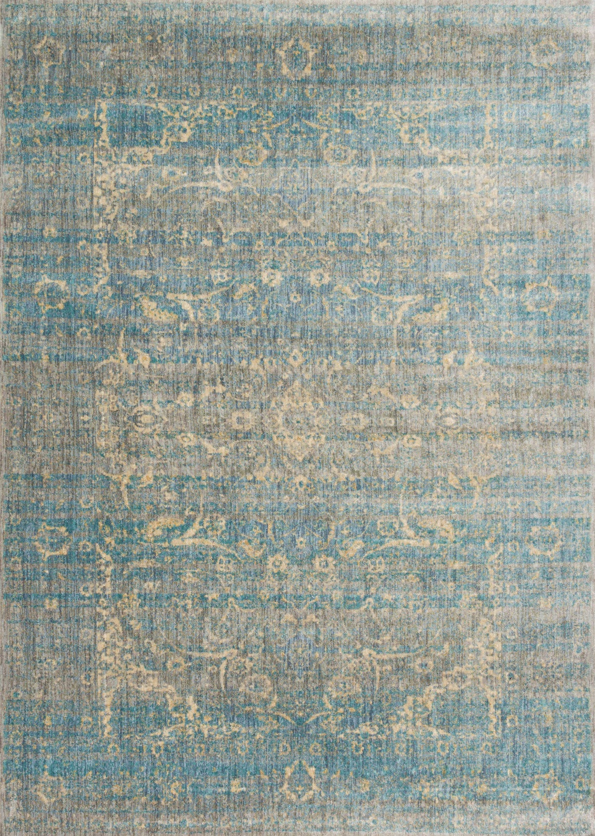 Lt. Blue Mist Rug A7354