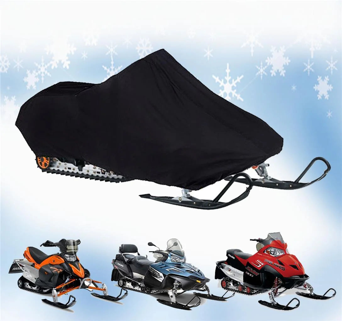 Black Snowmobile Cover R885675