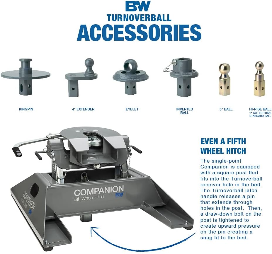 Turnoverball Gooseneck Hitch V4882