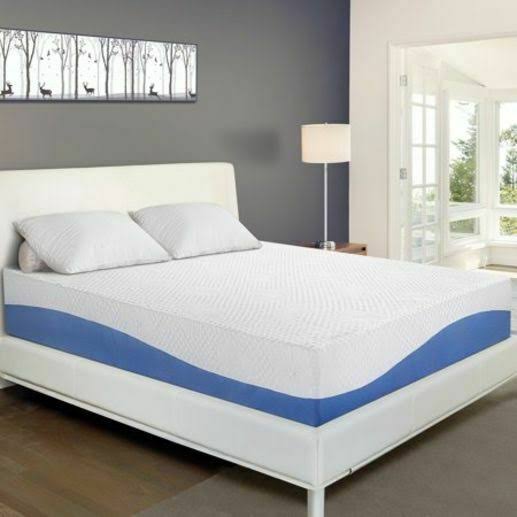 10 inch Gel Memory Foam Mattress, California King O1610