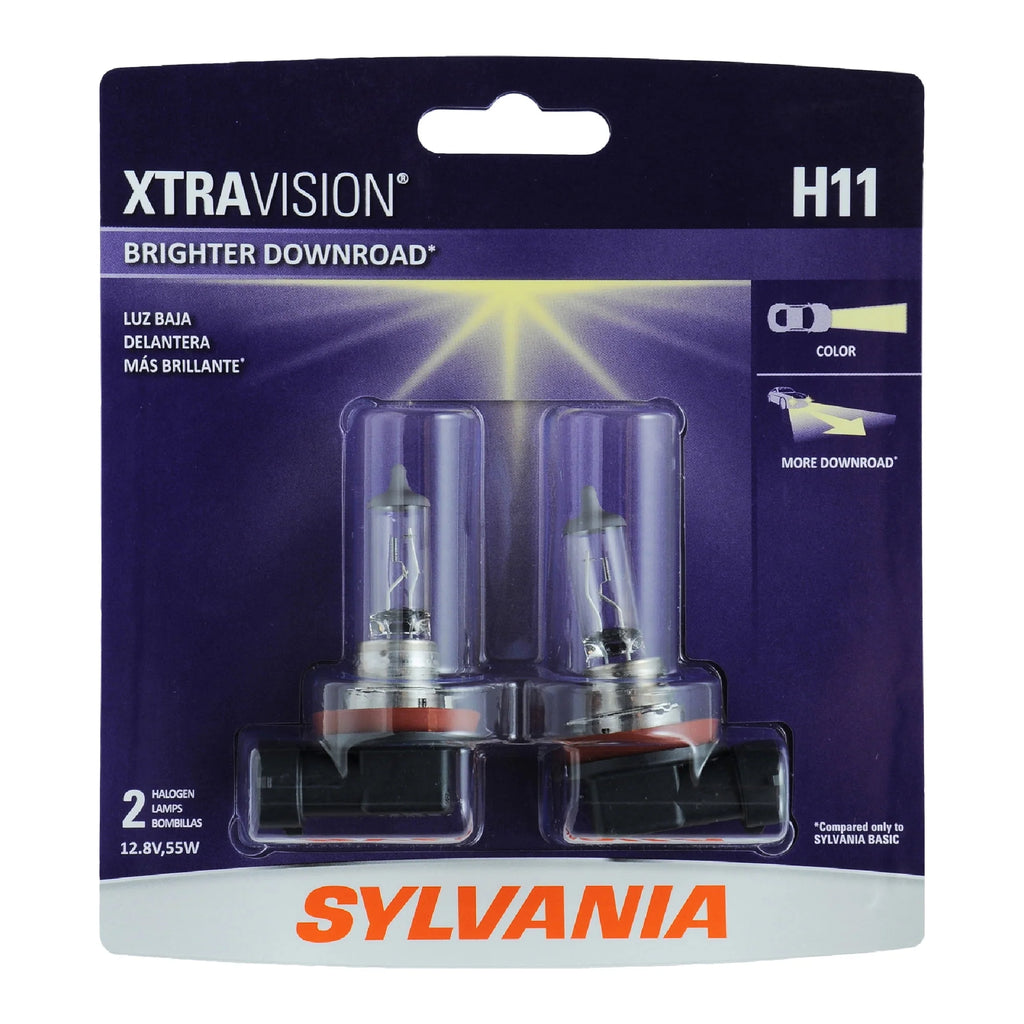 H11 Halogen Headlight Bulb, Pack of 2 E665463