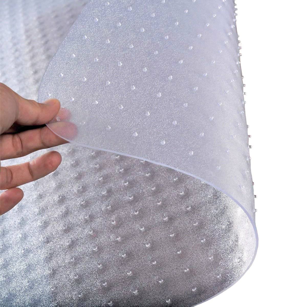 PVC Home Office Chair Floor Mat with Lip for Standard Pile Carpet P9567