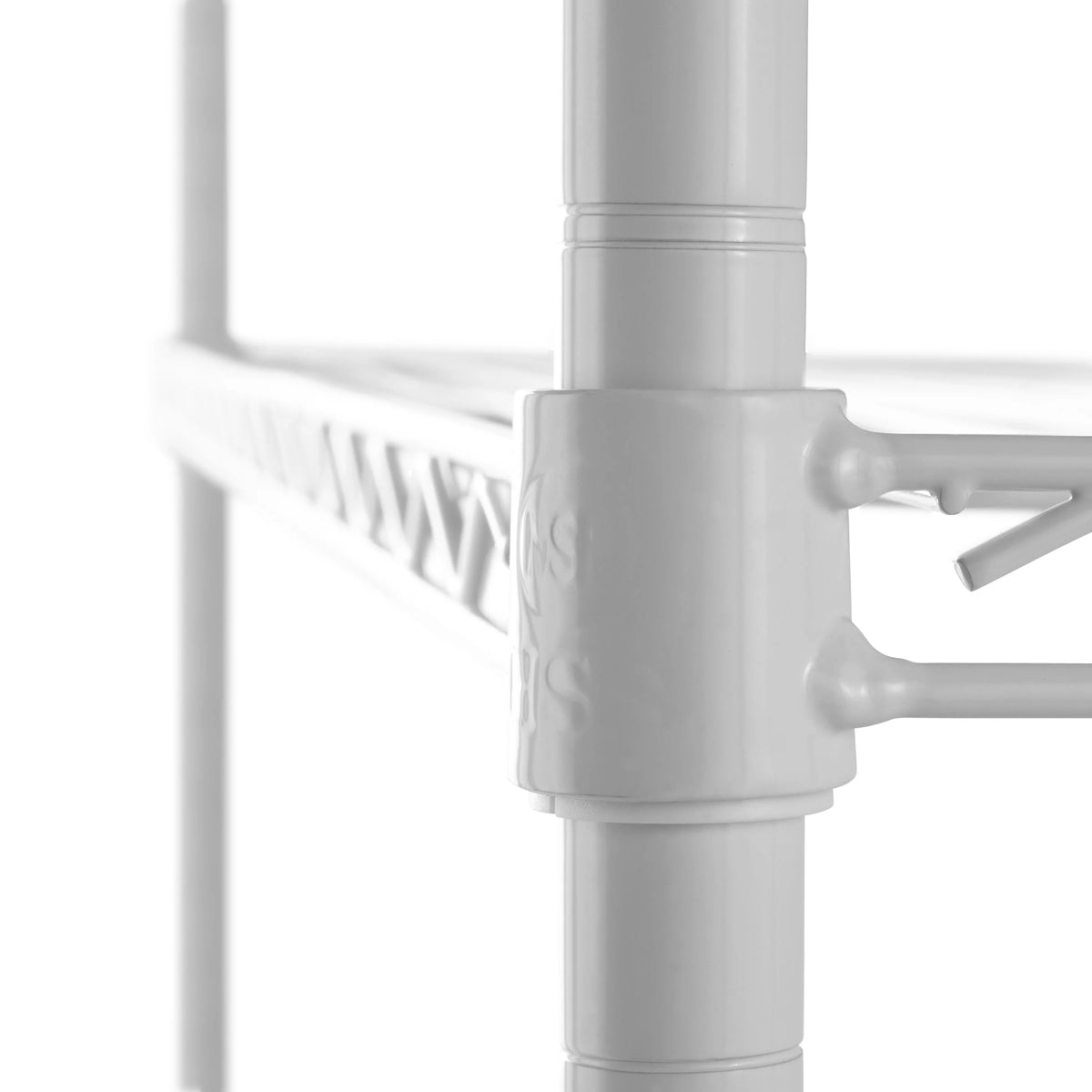 Steel 5-Tier Storage Shelf Unit White Q2404