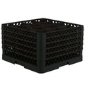 Full Size Black 12 Compartment Rack with 4 Extenders & Open Extender K6061