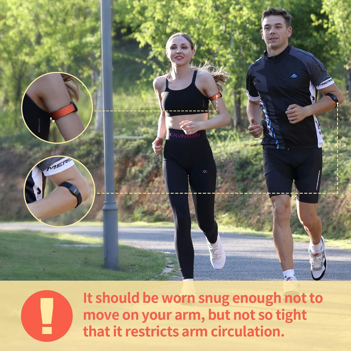 Armband Heart Rate Monitor Replacement Strap C361
