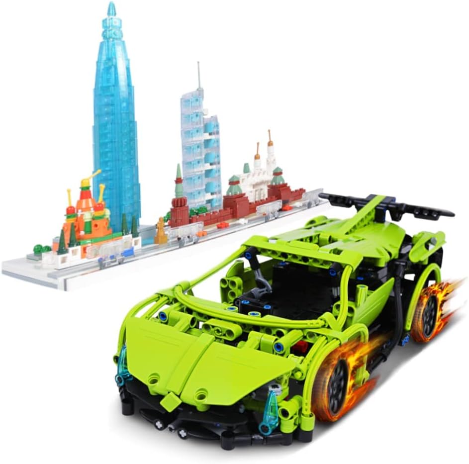 Building Blocks Set and Skyline City Architecture Building Bricks Set H849