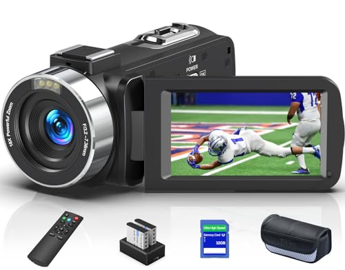 64MP 8K Camcorder with IR Night Vision A7115