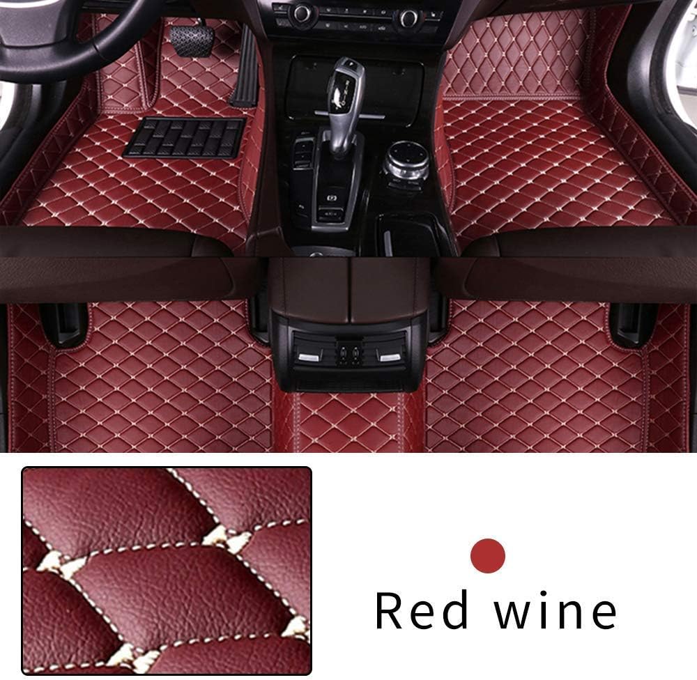 Black Red Heavy Duty XPE Car Floor Mat P954