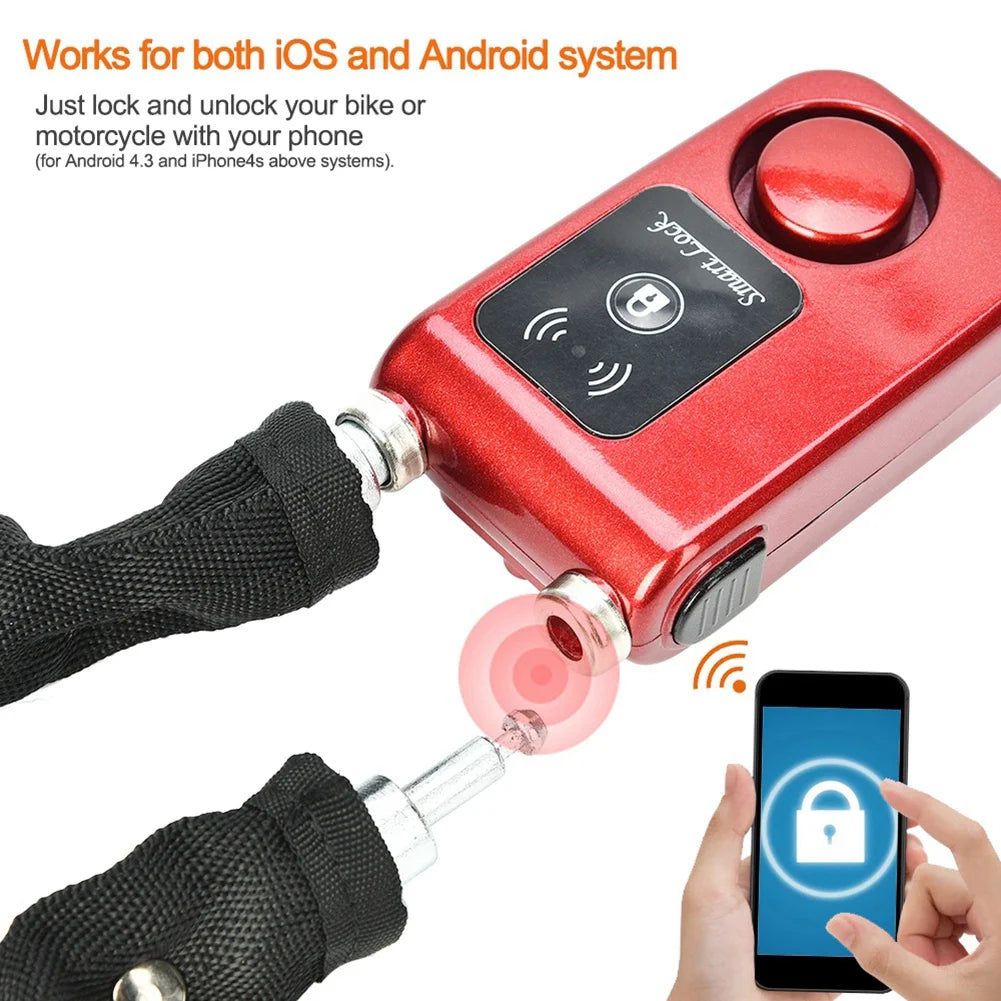 Chain Lock for Bikes Motorcycles Door S2882