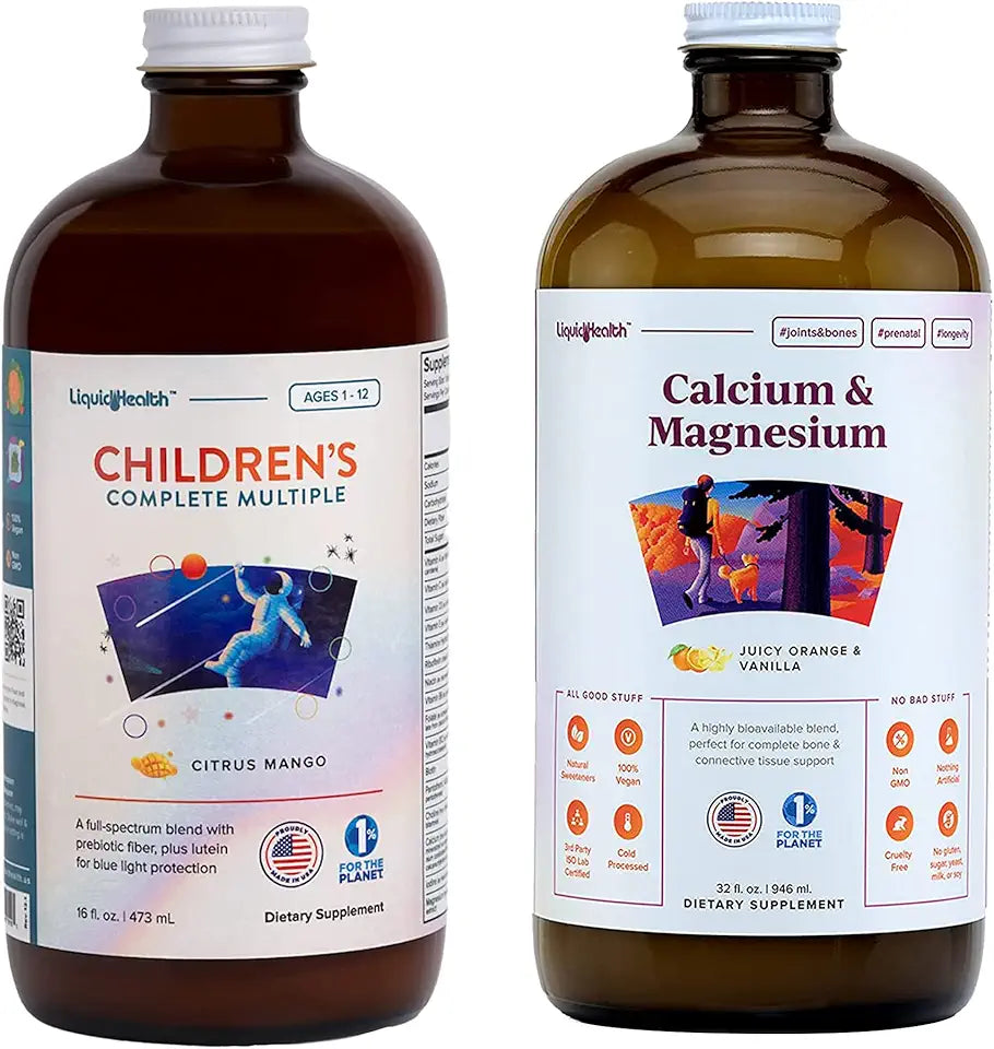 Children Multivitamins and Calcium with Magnesium Joint Support Supplement R171