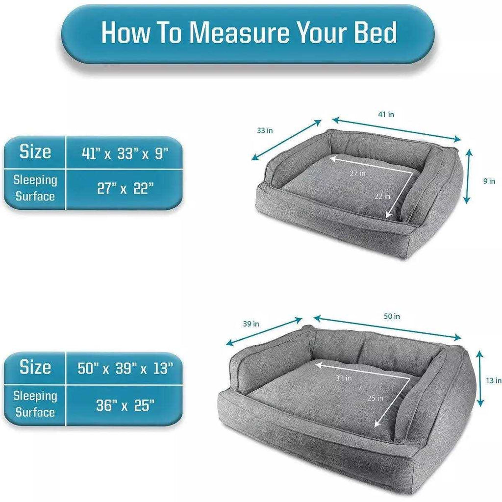 Memory Foam Sofa Pet Bed Y72311