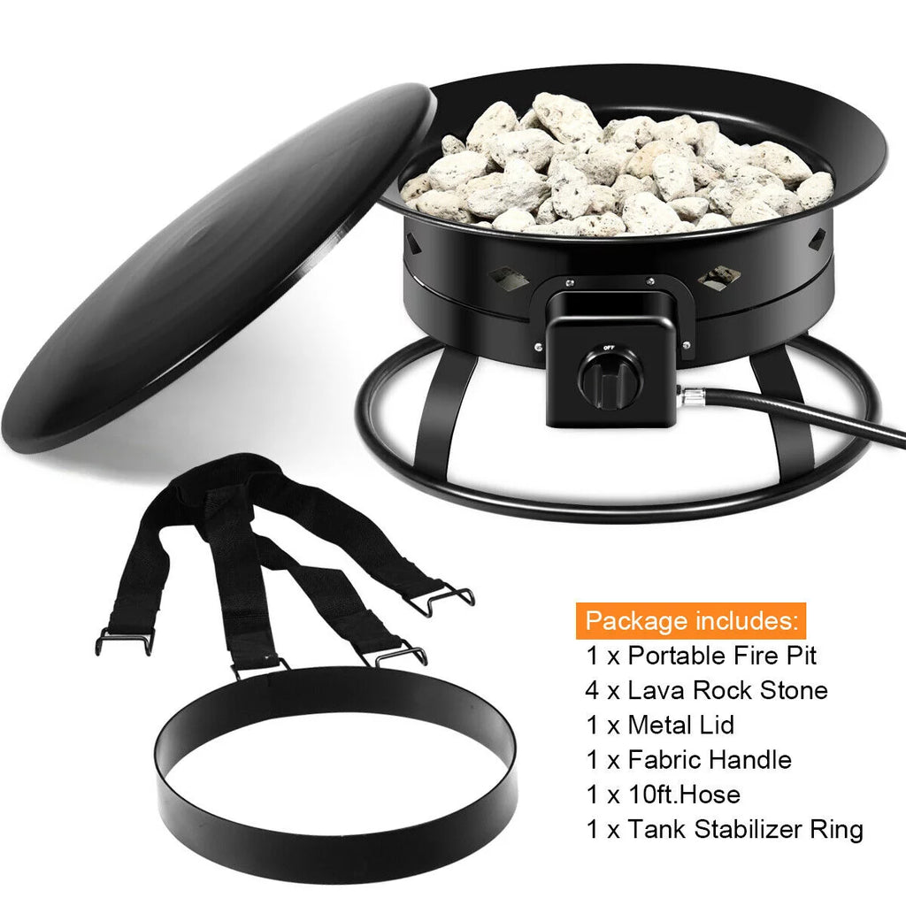 Portable Propane Fire Pit I925220