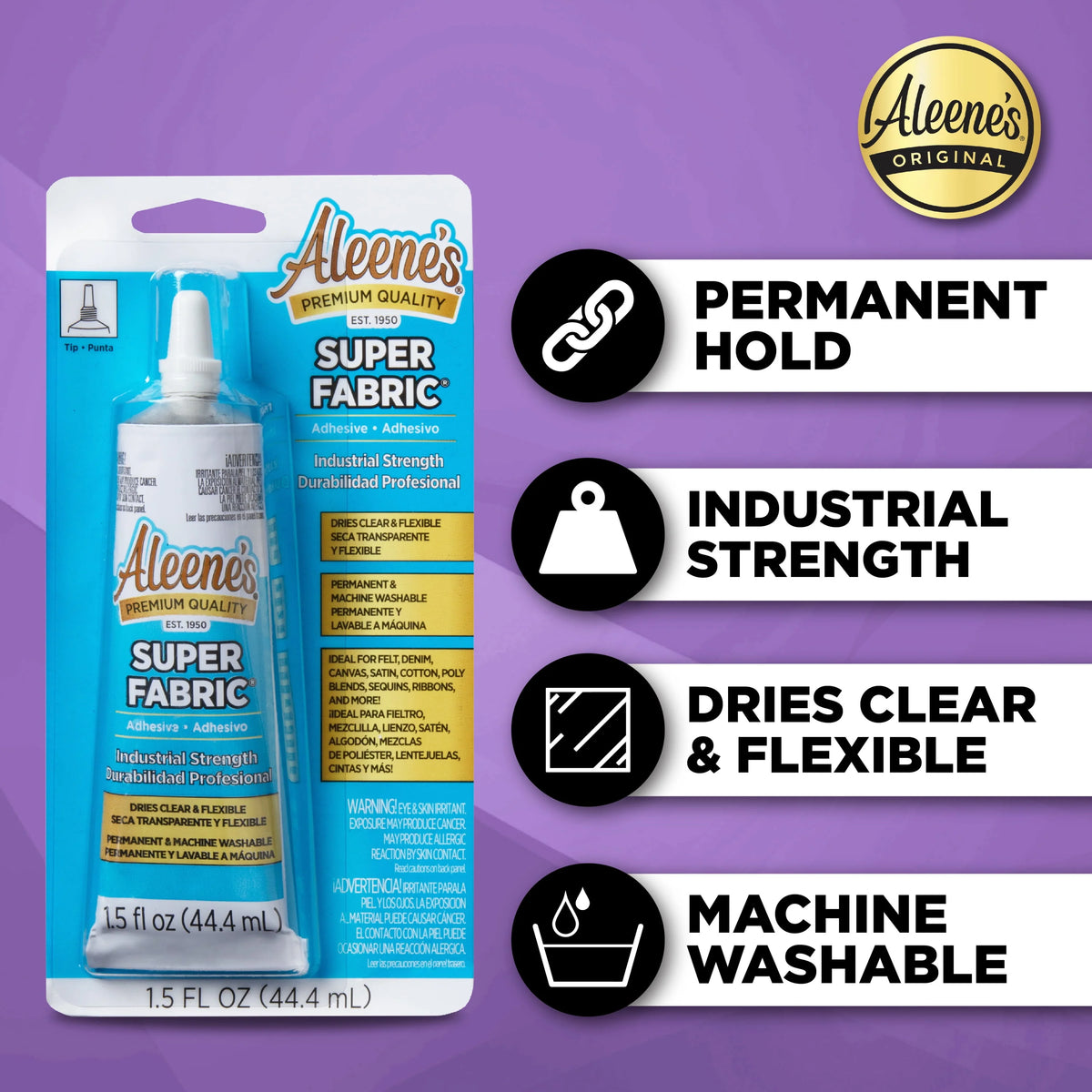 1.5 fl oz Clear Fabric Adhesive N11240