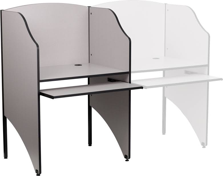 Oak Study Carrel F309003