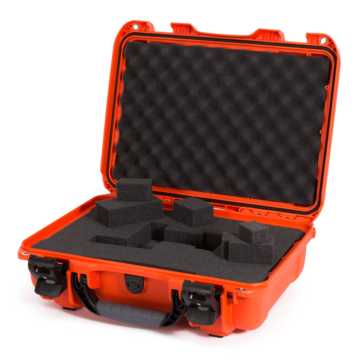 Orange Waterproof Hard Case with Foam Insert Y3853