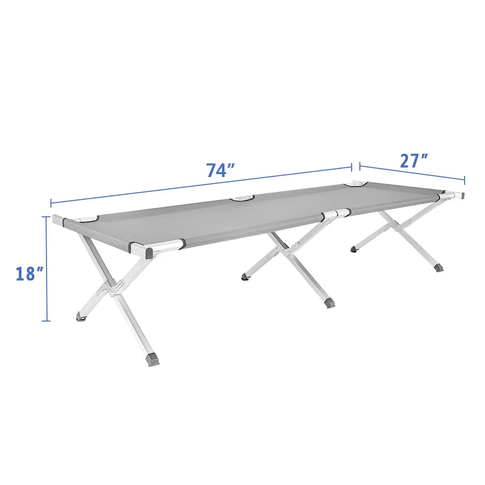 Portable Folding Camping Cot with Carrying Bag V806